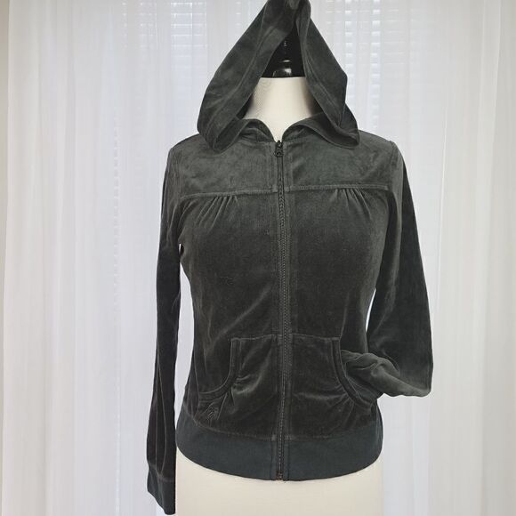 Lilly Pulitzer White Label Velour Jacket Small Vintage - Picture 3 of 5